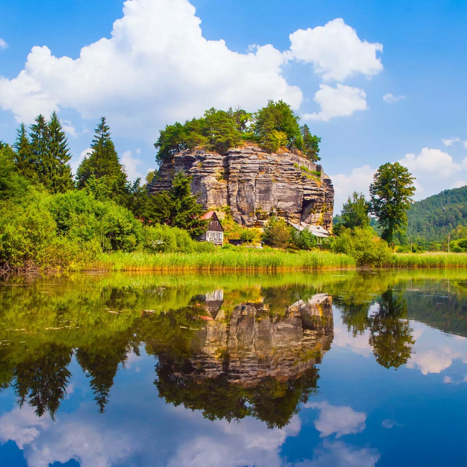 Sloup Castle, Bohemia, Czechia